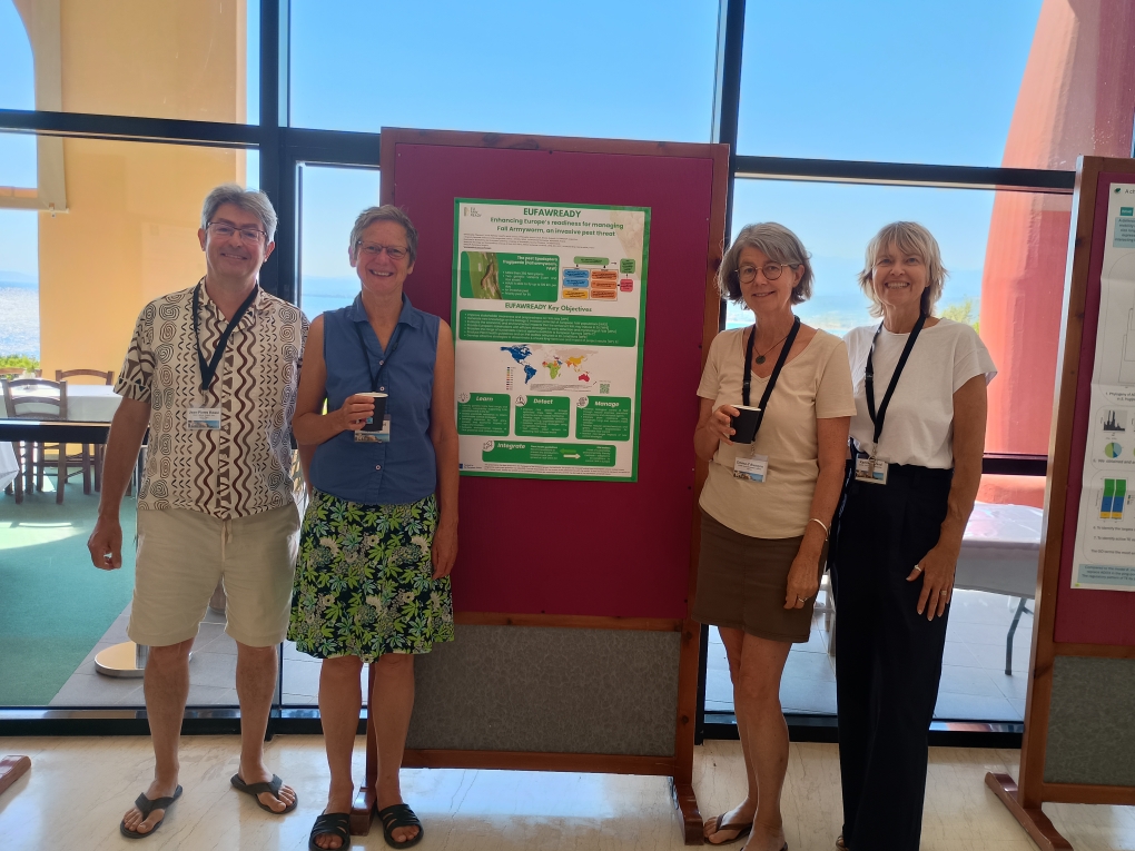 EUFAWREADY at the 12th International Workshop on Molecular Biology and Genetics of the Lepidoptera