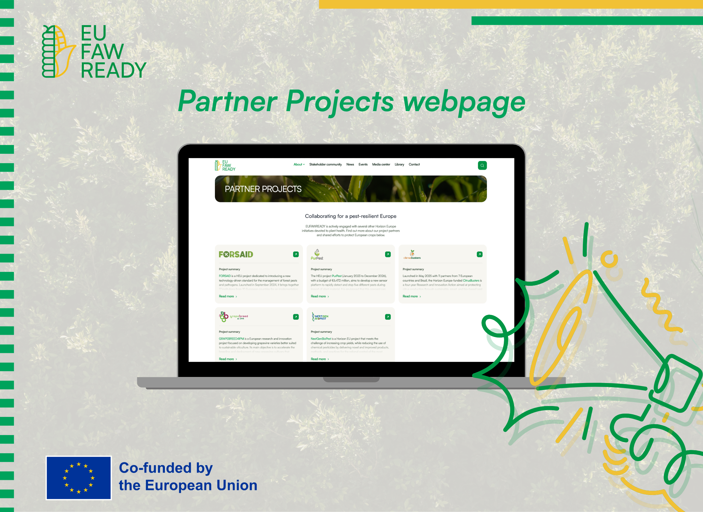 Our Partner Projects webpage was launched!